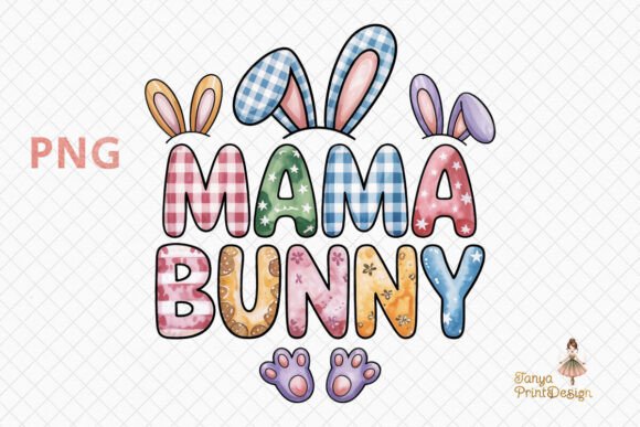 Download Mama Bunny Easter Clipart PNG Design - Premium Resources