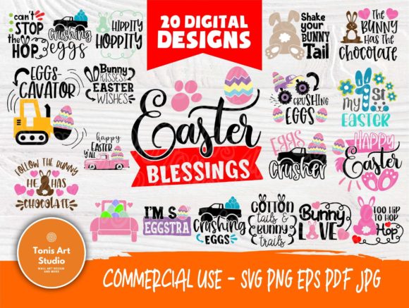 Download Easter SVG Bundle, Happy Easter Quotes - Easter svg bundle Collection
